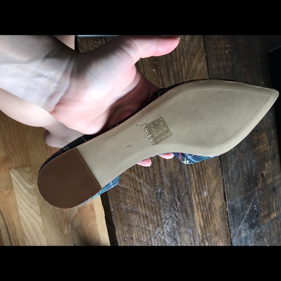 J. crew tartan d’Orsay flats. - Picture 2 of 3